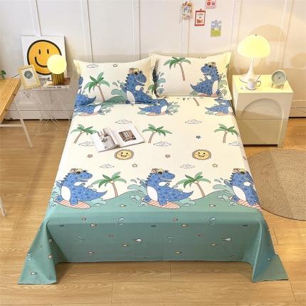 91家纺网 家纺一手货源 找家纺 （总）798家纺 2022爆款13070全棉印花单品床单