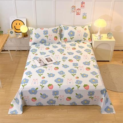 91家纺网 家纺一手货源 找家纺 （总）798家纺 2022爆款13070全棉印花单品床单