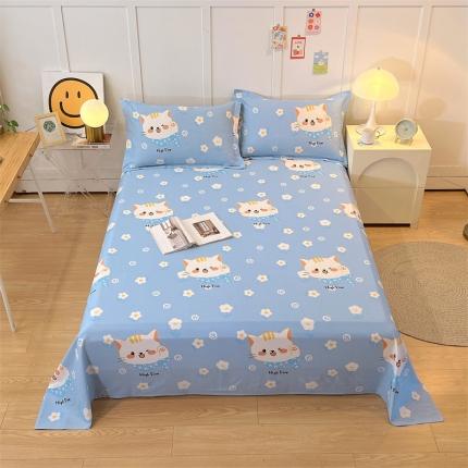 91家纺网 家纺一手货源 找家纺 （总）798家纺 2022爆款13070全棉印花单品床单