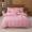 91家纺网 家纺一手货源 找家纺 纽缦 2022新款纯棉磨毛刺绣床单款四件套 满朝欢-豆沙粉