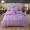 91家纺网 家纺一手货源 找家纺 纽缦 2022新款纯棉磨毛刺绣床单款四件套 醉花阴-梦幻紫