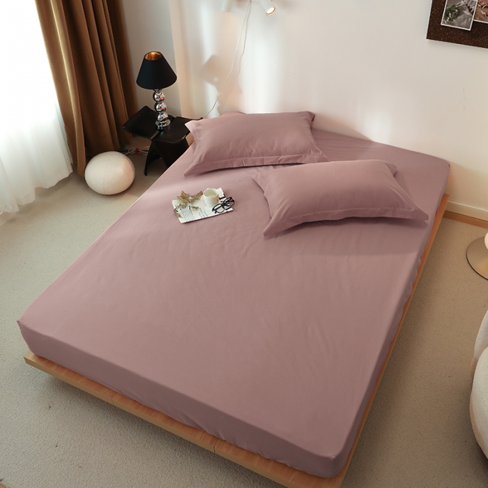 91家纺网 家纺一手货源 找家纺 （总）小米笠2022年新款100支全棉磨毛抗菌床笠三件套