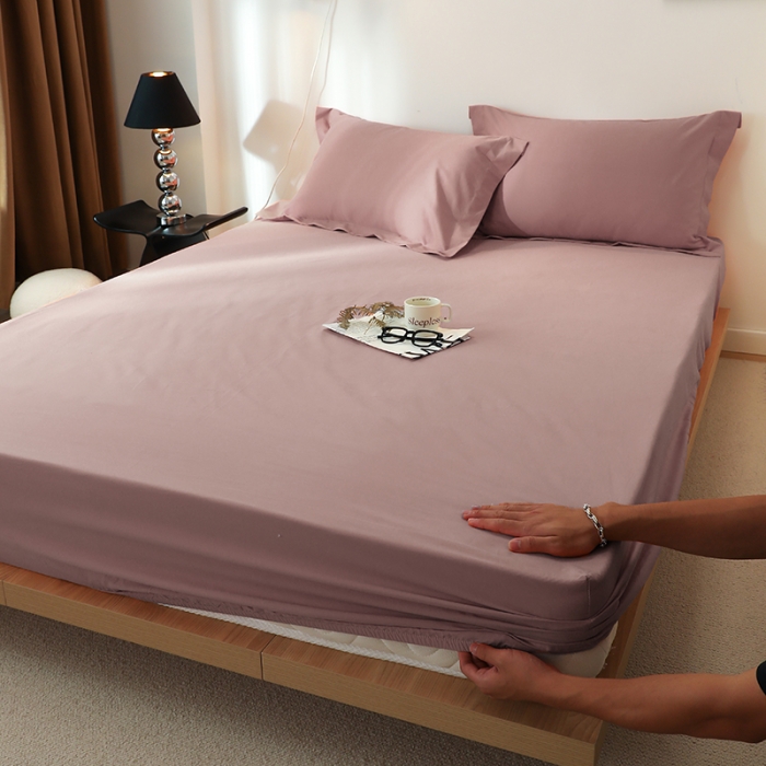 91家纺网 家纺一手货源 找家纺 （总）小米笠2022年新款100支全棉磨毛抗菌床笠三件套