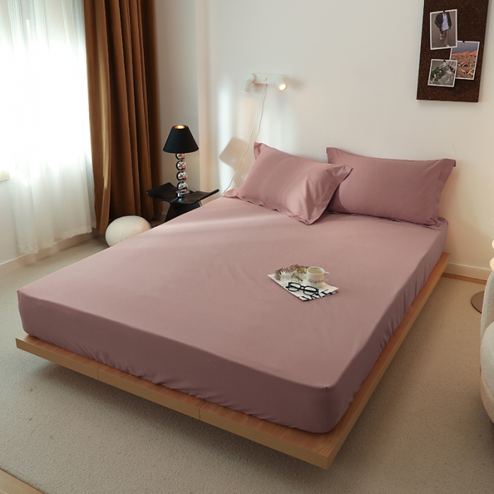 91家纺网 家纺一手货源 找家纺 （总）小米笠2022年新款100支全棉磨毛抗菌床笠三件套