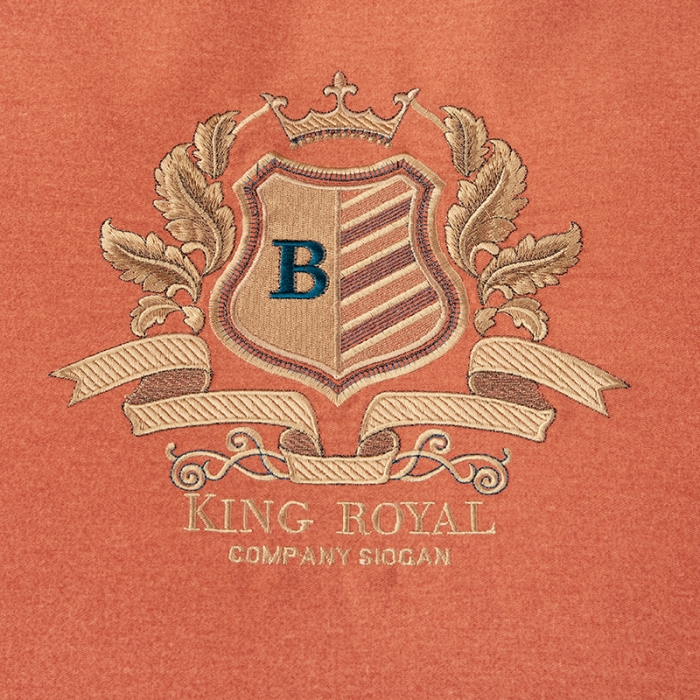 91家纺网 家纺一手货源 找家纺 纽缦 2022新款纯棉加厚纯色绣花款床裙四件套 满朝欢爱马橙