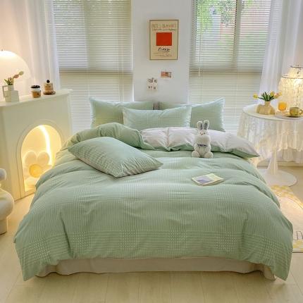 雅居纺 2022新款生态磨毛四件套 轻迎