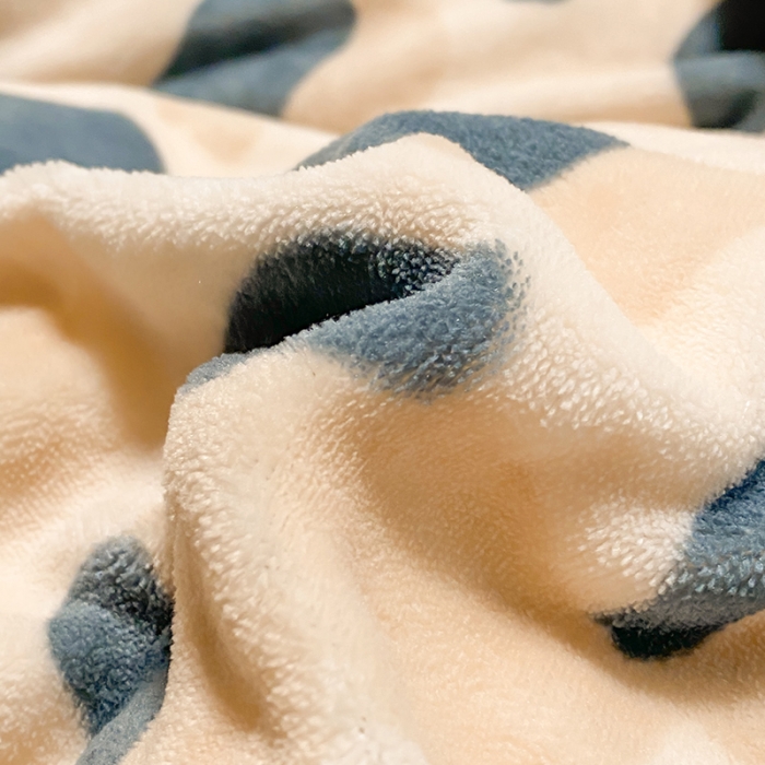 91家纺网 家纺一手货源 找家纺 澳梵 2022新款牛奶绒豆豆绒四件套 浓情咖啡