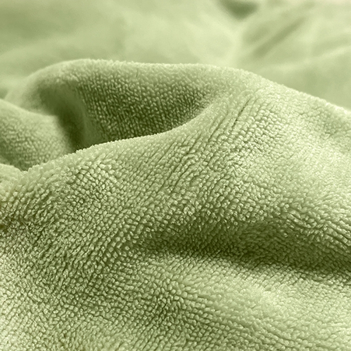 91家纺网 家纺一手货源 找家纺 澳梵 2022新款牛奶绒豆豆绒四件套 氧气-草绿