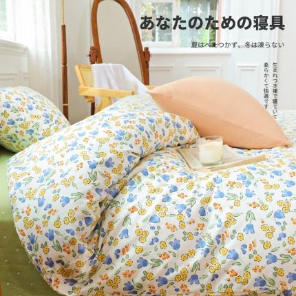 91家纺网 家纺一手货源 找家纺 安莱生活 2022新款60支纯棉三四件套秋冬家用 冬暖夏晴