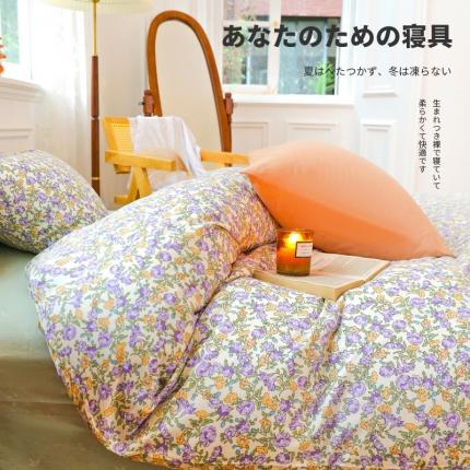 91家纺网 家纺一手货源 找家纺 （总）安莱生活 2022新款60支纯棉三四件套秋冬家用