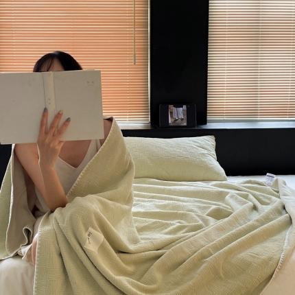 91家纺网 家纺一手货源 找家纺 （总）桃喜 2022新款贝壳针包边牛奶绒提花毛毯