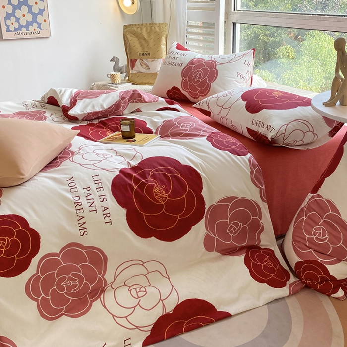 91家纺网 家纺一手货源 找家纺 （总）安莱生活 2022新款60支纯棉三四件套秋冬家用