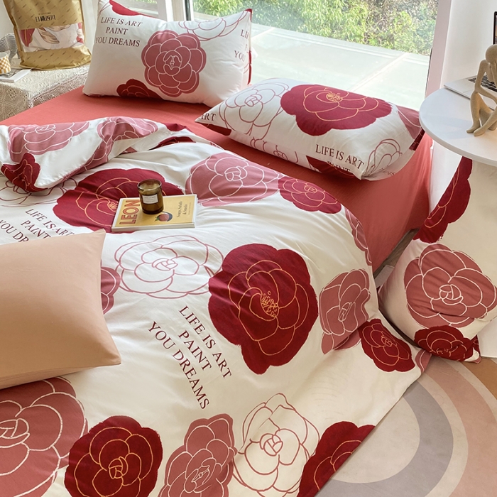 91家纺网 家纺一手货源 找家纺 （总）安莱生活 2022新款60支纯棉三四件套秋冬家用