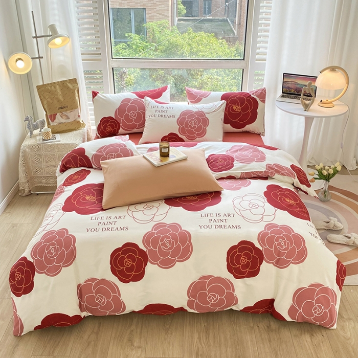 91家纺网 家纺一手货源 找家纺 （总）安莱生活 2022新款60支纯棉三四件套秋冬家用