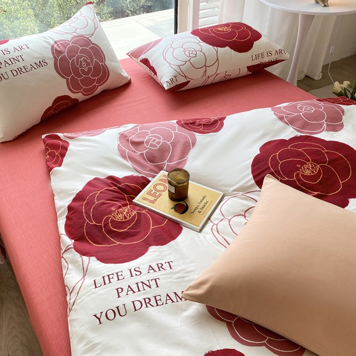 91家纺网 家纺一手货源 找家纺 （总）安莱生活 2022新款60支纯棉三四件套秋冬家用