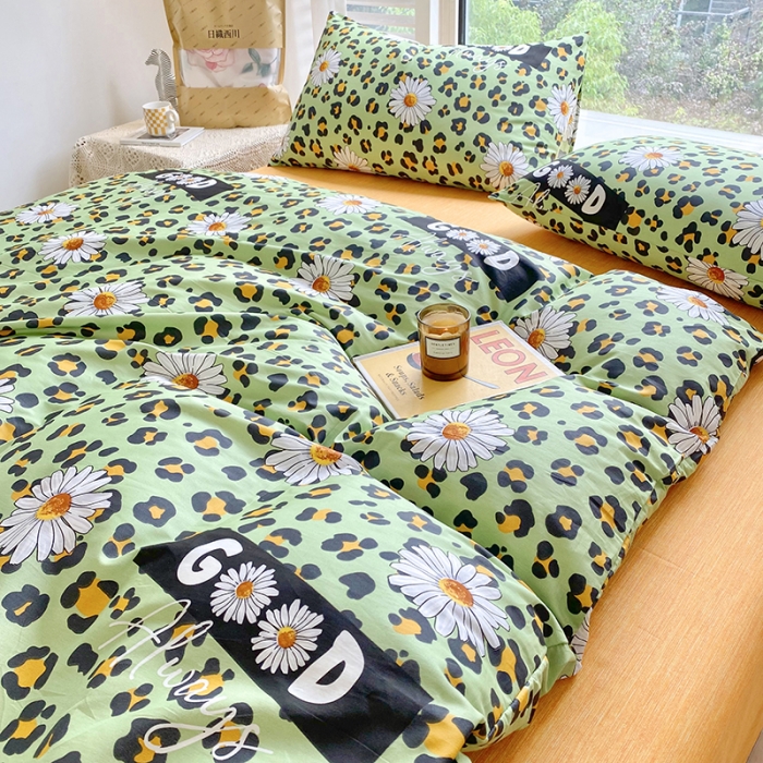 91家纺网 家纺一手货源 找家纺 安莱生活 2022新款60支纯棉三四件套秋冬家用 GOOD菊