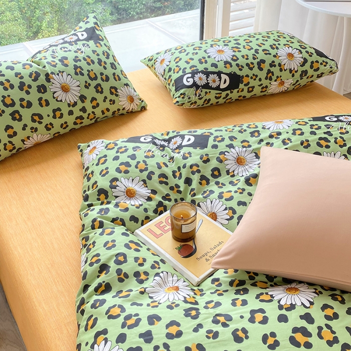 91家纺网 家纺一手货源 找家纺 安莱生活 2022新款60支纯棉三四件套秋冬家用 GOOD菊