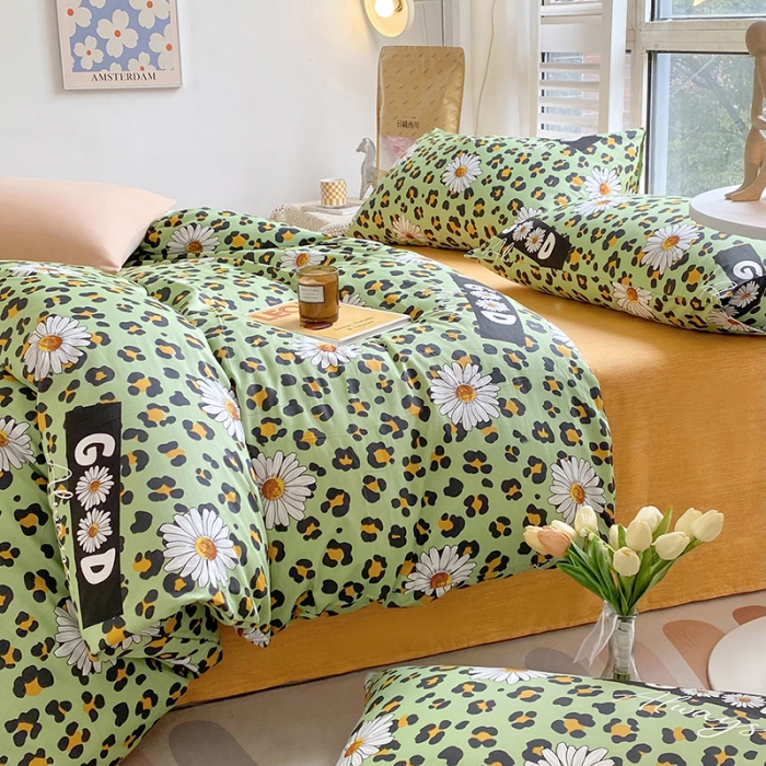 91家纺网 家纺一手货源 找家纺 安莱生活 2022新款60支纯棉三四件套秋冬家用 GOOD菊