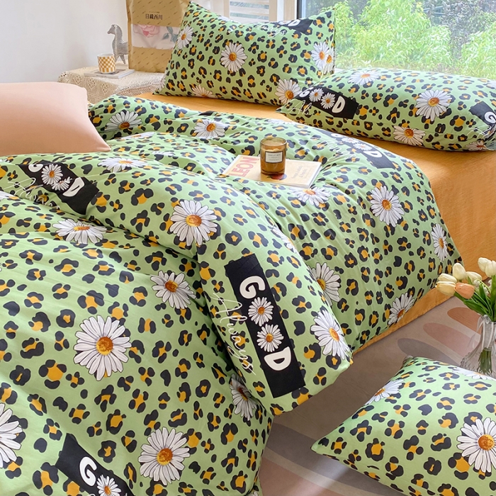 91家纺网 家纺一手货源 找家纺 安莱生活 2022新款60支纯棉三四件套秋冬家用 GOOD菊