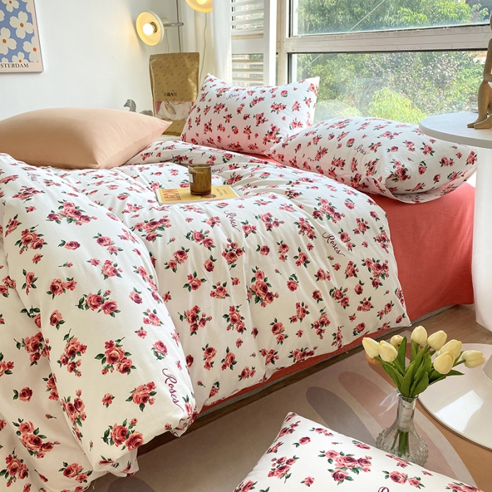 91家纺网 家纺一手货源 找家纺 安莱生活 2022新款60支纯棉三四件套秋冬家用 冬日限定