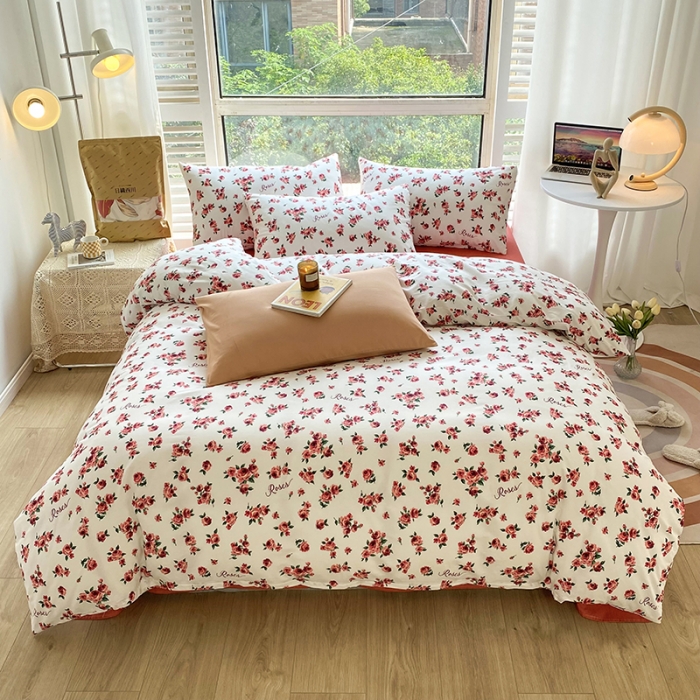 91家纺网 家纺一手货源 找家纺 安莱生活 2022新款60支纯棉三四件套秋冬家用 冬日限定