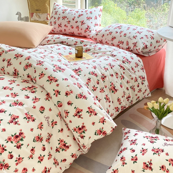 91家纺网 家纺一手货源 找家纺 安莱生活 2022新款60支纯棉三四件套秋冬家用 冬日限定