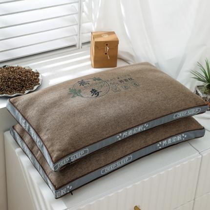 91家纺网 家纺一手货源 找家纺 （总）织布人 2022新款荞麦枕立体棉麻荞麦助眠枕头枕芯