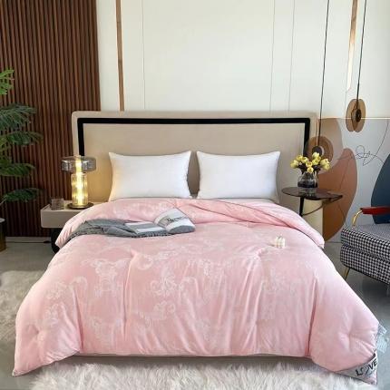 91家纺网 家纺一手货源 找家纺 （总）玖琳 2022新款LOVE系列莫代尔CS被冬被