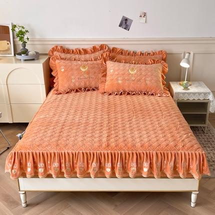 91家纺网 家纺一手货源 找家纺 （总）宜凡家纺 2022新款婴儿绒A类床笠三件套