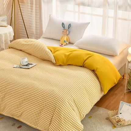 91家纺网 家纺一手货源 找家纺 （总）家贝爱 2022新款普通款轻奢水洗棉单被套