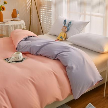 91家纺网 家纺一手货源 找家纺 （总）家贝爱 2022新款升级款款轻奢水洗棉单被套