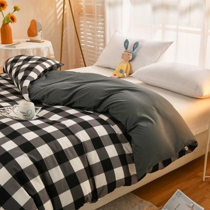 91家纺网 家纺一手货源 找家纺 （总）家贝爱 2022新款升级款款轻奢水洗棉单被套