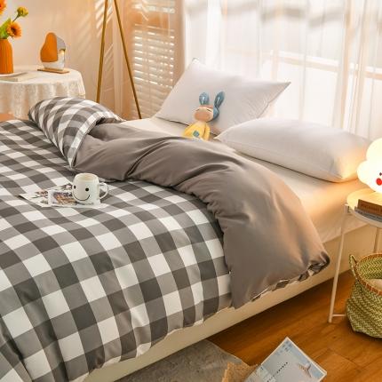 91家纺网 家纺一手货源 找家纺 （总）家贝爱 2022新款升级款款轻奢水洗棉单被套