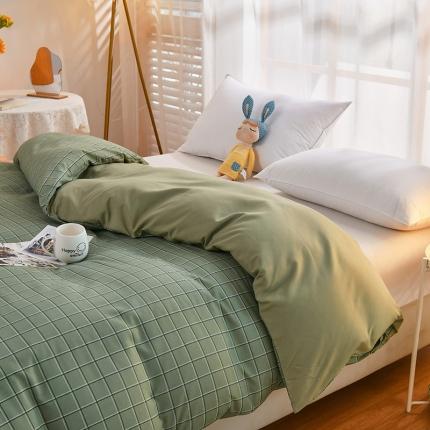 91家纺网 家纺一手货源 找家纺 （总）家贝爱 2022新款升级款款轻奢水洗棉单被套