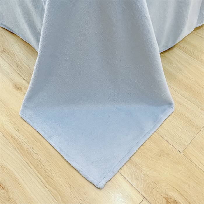 91家纺网 家纺一手货源 找家纺 眠帛家居 2022新款水洗棉拼牛奶绒绣花四件套 小太阳-奶油兰