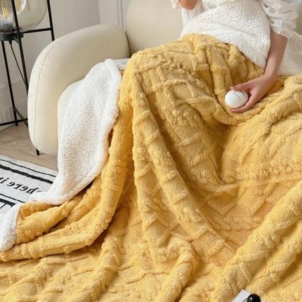 91家纺网 家纺一手货源 找家纺 （总）芯氧 2022新款塔芙绒羊羔绒毛毯