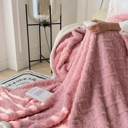 91家纺网 家纺一手货源 找家纺 （总）芯氧 2022新款塔芙绒羊羔绒毛毯
