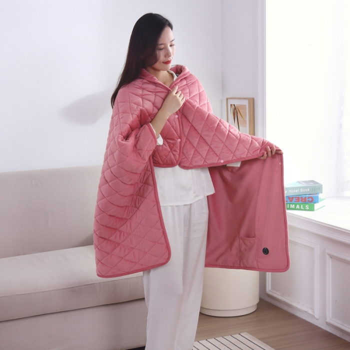 91家纺网 家纺一手货源 找家纺 （总）暖居 2024新款欧盟标准CE认证Usp披肩暖身毯