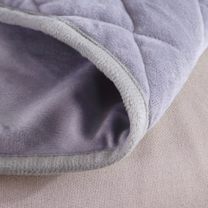 91家纺网 家纺一手货源 找家纺 暖居 2024新款欧盟标准CE认证Usp披肩暖身毯 灰色