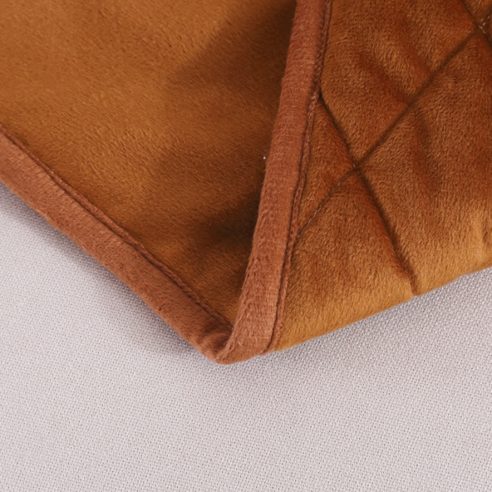 91家纺网 家纺一手货源 找家纺 暖居 2024新款欧盟标准CE认证Usp披肩暖身毯 卡其