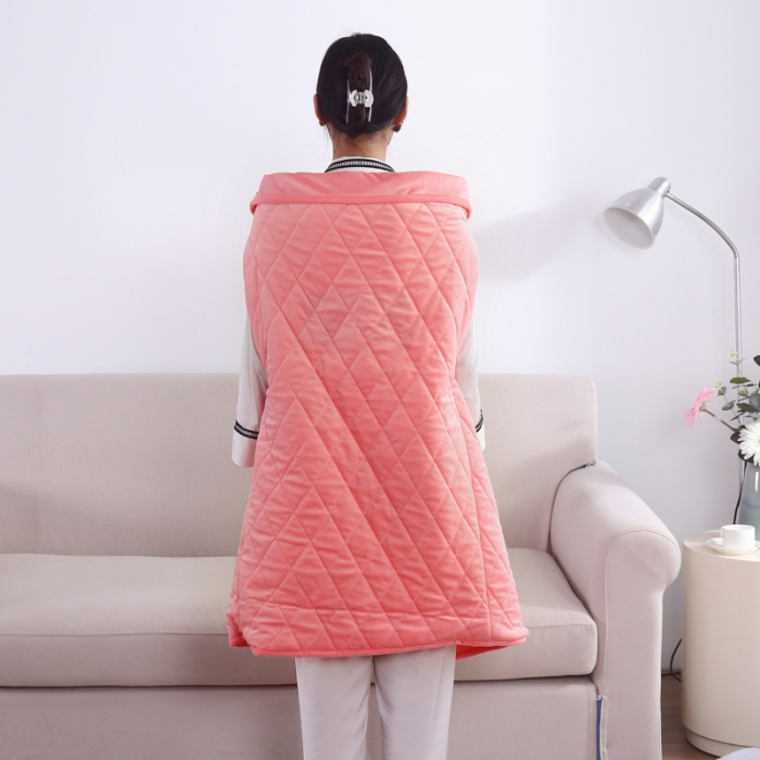 91家纺网 家纺一手货源 找家纺 暖居 22024新款欧盟标准CE认证Usp披肩暖身毯 玉色