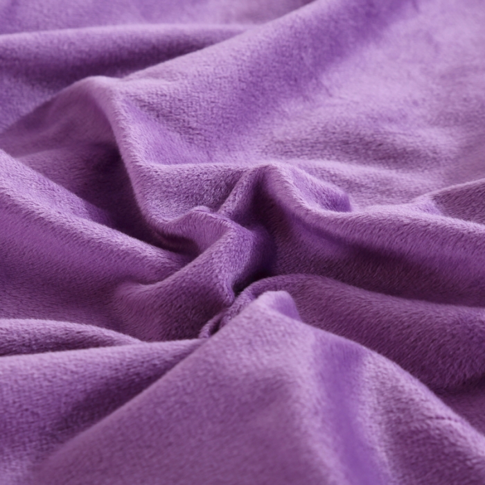 91家纺网 家纺一手货源 找家纺 暖居 2024新款欧盟标准CE认证Usp披肩暖身毯 紫色