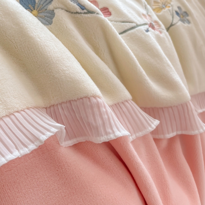 91家纺网 家纺一手货源 找家纺 （总）可以家居 2022新款牛奶绒四件套-祖马珑