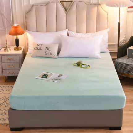 91家纺网 家纺一手货源 找家纺 （总）甜之梦 2025新款毛巾绣牛奶绒床笠