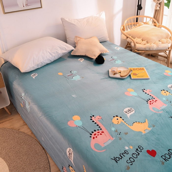 91家纺网 家纺一手货源 找家纺 （总）甜之梦 2025新款水晶绒单品印花床单