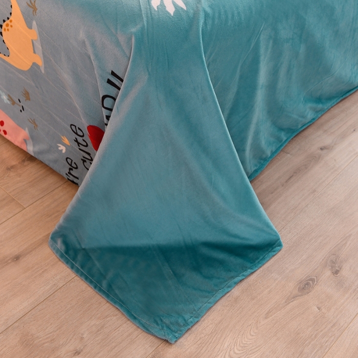 91家纺网 家纺一手货源 找家纺 （总）甜之梦 2025新款水晶绒单品印花床单