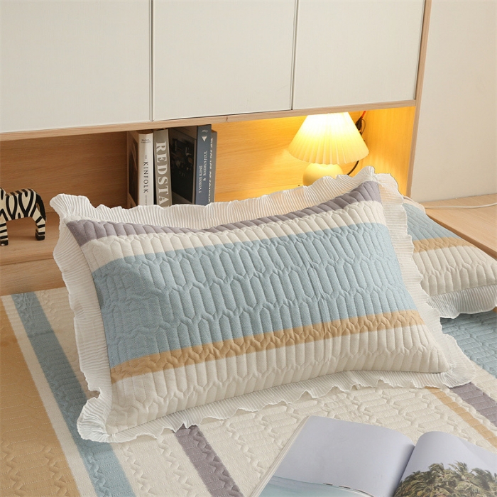 91家纺网 家纺一手货源 找家纺 美优兰 2025新款全棉防滑榻榻米炕垫纯棉床盖三件套西蒙