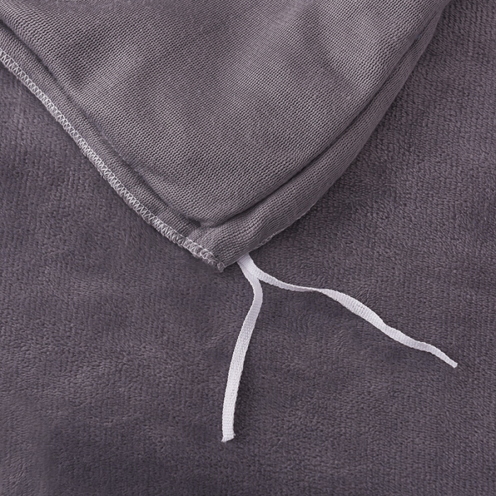 91家纺网 家纺一手货源 找家纺 芃成 2022新款加厚保暖牛奶绒绣花四件套 芭蕾女孩  紫灰