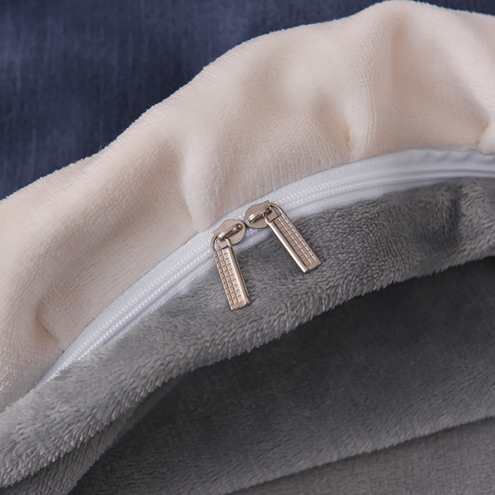 91家纺网 家纺一手货源 找家纺 芃成 2022新款加厚保暖牛奶绒绣花四件套 芭蕾女孩 宝石蓝