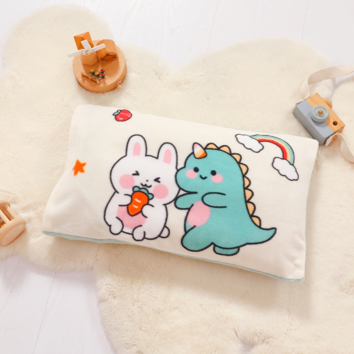 91家纺网 家纺一手货源 找家纺 鱼宝 2022新款大版牛奶绒婴童套件 动物之家